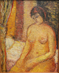 The Artist Adalberto Lütkemeyer, Nu-óleo-100x80 cm. Price USD 1 200
