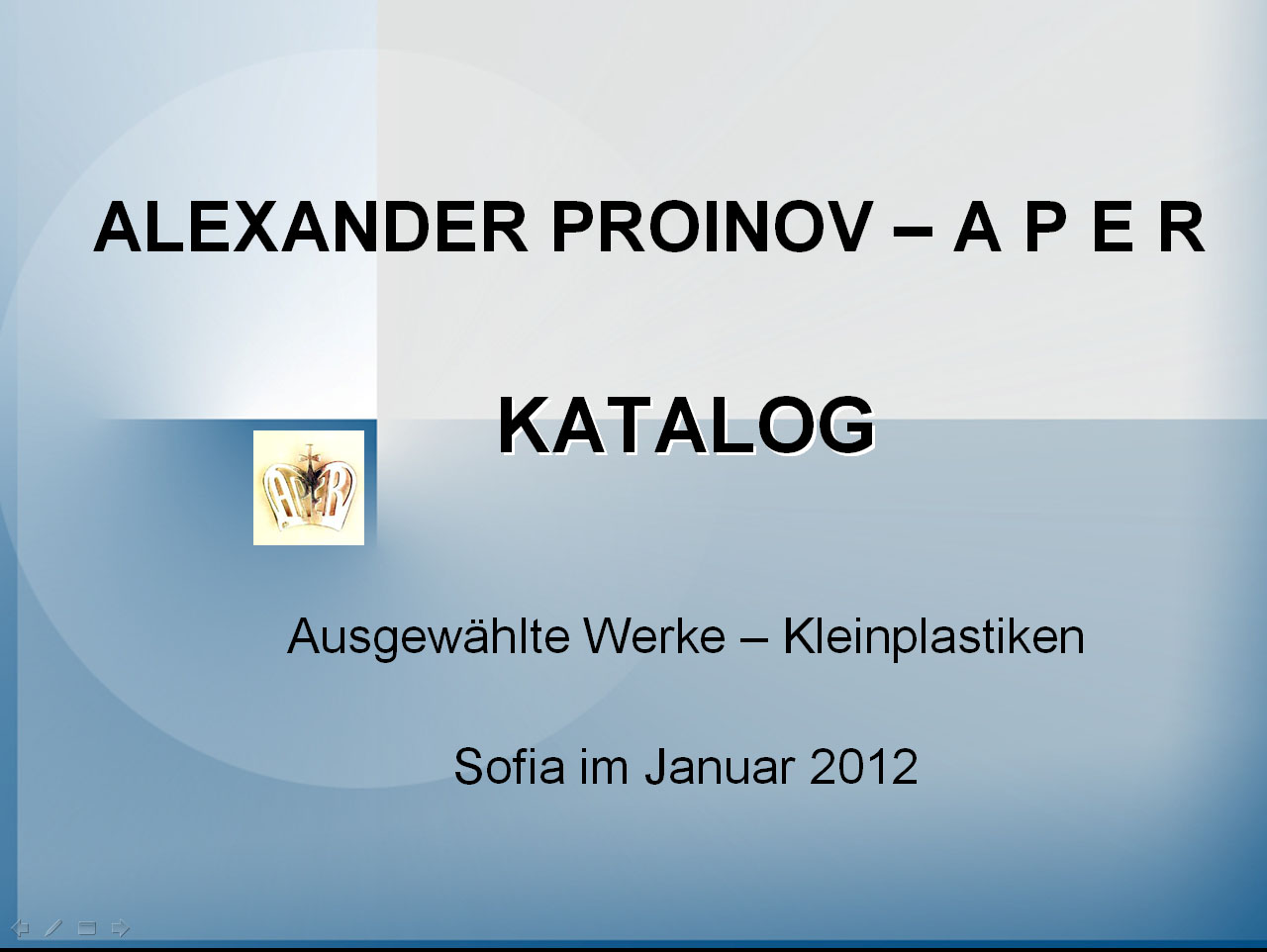 KATALOG VON APER
