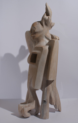Der K�nstler Nikolai Zlatanov- Kaio, Harpyien, 78 cm., Eiche, Preis: EUR 800
